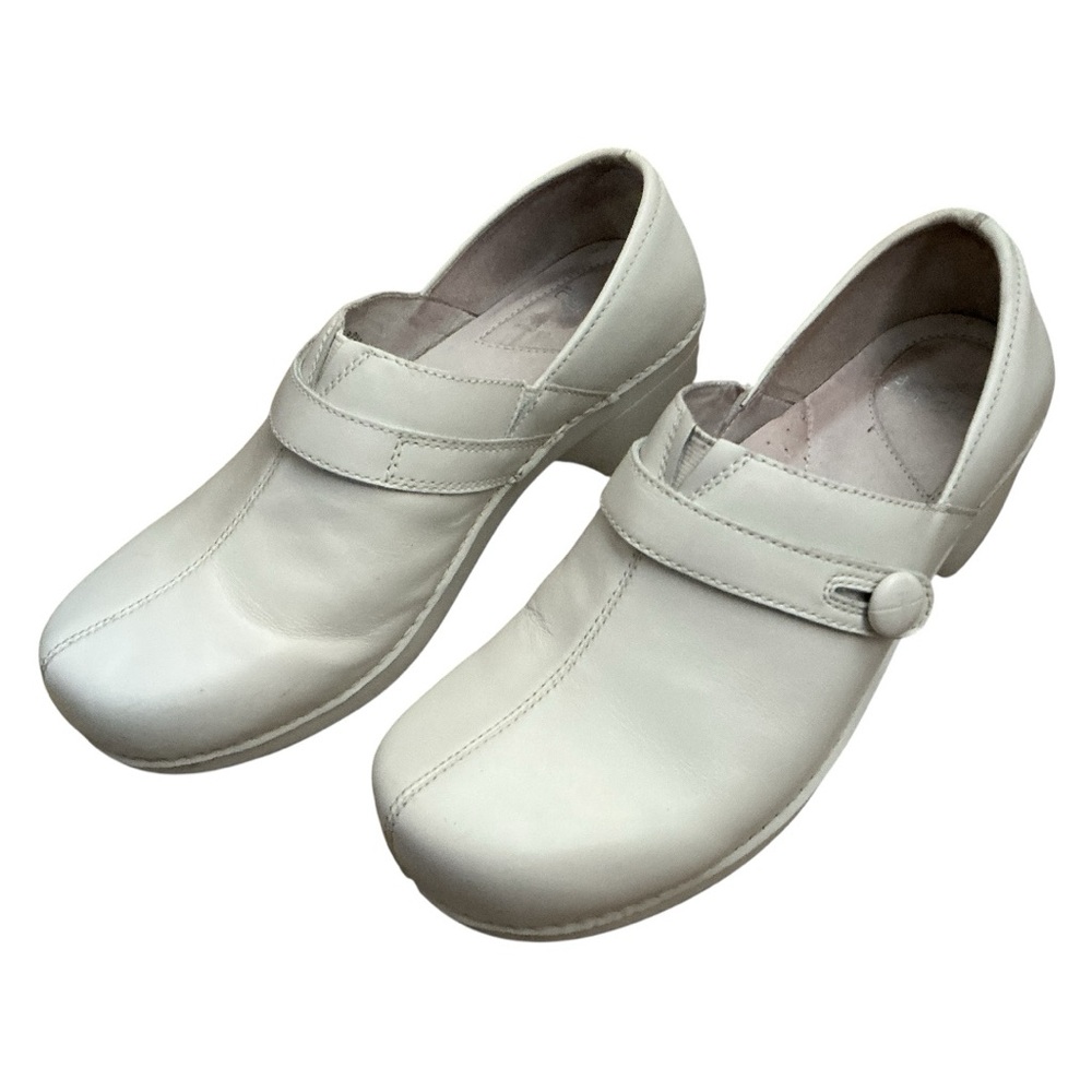 Dansko Larsen Leather Mary Jane Comfort Clogs Women’s Sz EU 40 US 9.5-10